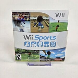 Wii Sports‎ (Nintendo Wii, 2006) CIB Complete Tested Working w/ Case